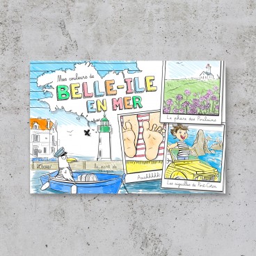 Carte postale Belle-Île-en-Mer