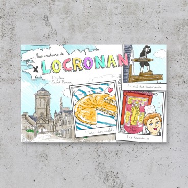 Carte postale Locronan