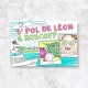 Carte postale à colorier Saint-Pol-de-Léon & Roscoff