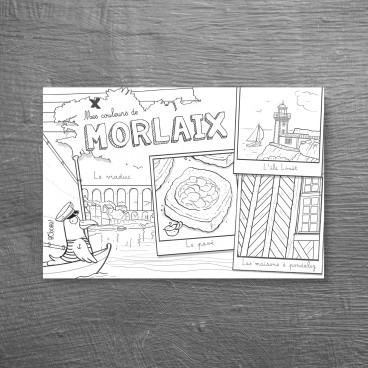 Carte postale Morlaix