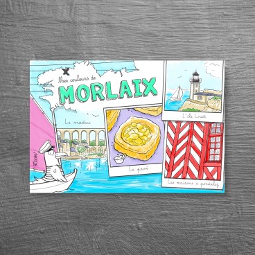 Carte postale Morlaix