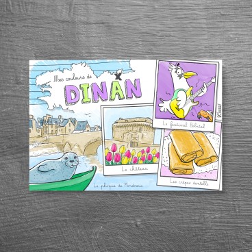 Carte postale Dinan