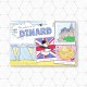 Carte postale de Dinard à colorier