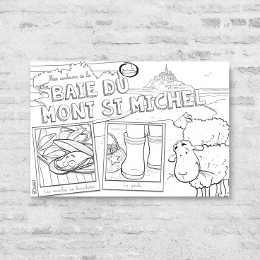 Carte postale Baie du Mont-Saint-Michel