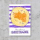 Carte coloriage crêpe bretonne